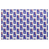 Anguila Flagge Stoff (Fat Quarter (45,7 x 55,9 cm))