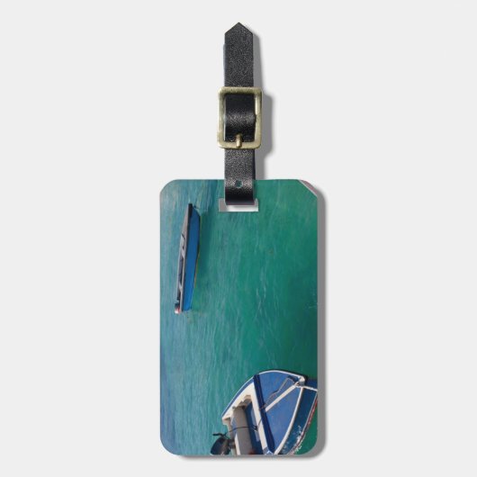 Anguilla-Boots-Gepäckanhänger Gepäckanhänger (Vorderseite vertikal)