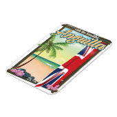 Anguilla British Territory Reiseplakat Magnet (Linke Seite)