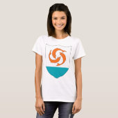 Anguilla Coat of Arms T - Shirt (Vorne ganz)