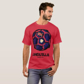 Anguilla Country Flag T-Shirt (Vorne ganz)