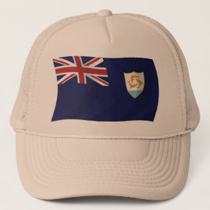 Anguilla Flag Hat Truckerkappe