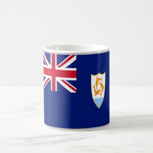 Anguilla - FLAG - Kaffeetasse (Mittel)