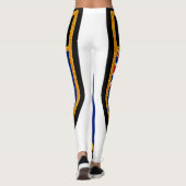 Anguilla Flag Leggings (Rückseite)