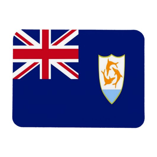 Anguilla - FLAG - Magnet (Horizontal)