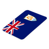 Anguilla - FLAG - Magnet (Linke Seite)