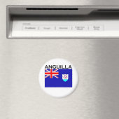 Anguilla Flag Magnet (In Situ (Geschirrspüler))
