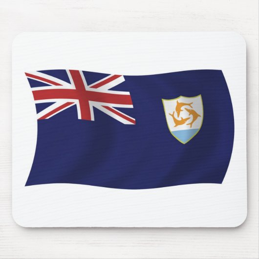 Anguilla Flag Mousepad (Vorne)