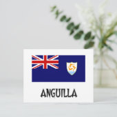Anguilla Flag Postkarte (Stehend Vorderseite)