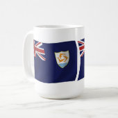 Anguilla Flag Tasse (Vorderseite Links)