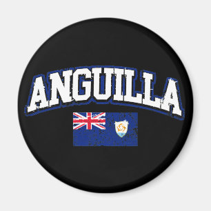 Anguilla-Flagge Magnet
