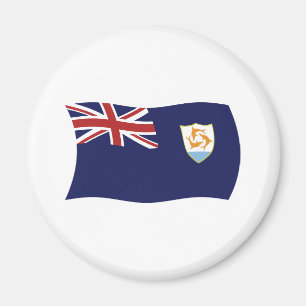 Anguilla-Flagge-Magnet Magnet