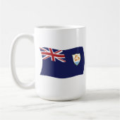 Anguilla-Flagge-Tasse Kaffeetasse (Links)