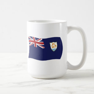 Anguilla-Flagge-Tasse Kaffeetasse