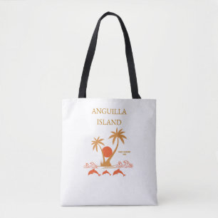 Anguilla Island Luxus-Schulter-Strandtasche Tasche