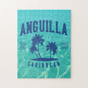 Anguilla Karibische Palme 1980 Puzzle