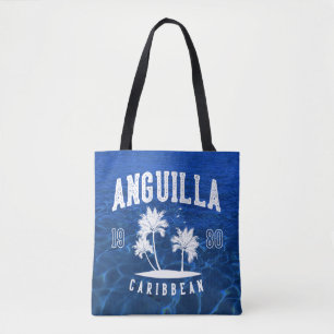Anguilla Karibische Palme 1980 Tasche