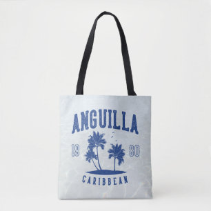 Anguilla Karibische Palme 1980 Tasche