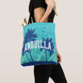 Anguilla Karibische Palme Tasche (Von Nahem)