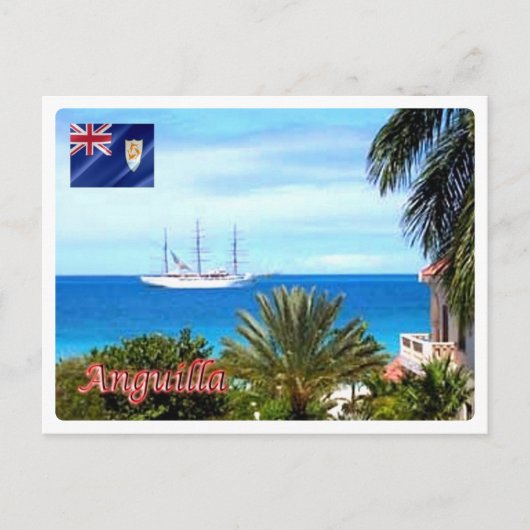 Anguilla - Long Bay - Postkarte (Vorderseite)