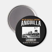 Anguilla Magnet (Vorderseite/Rückseite)