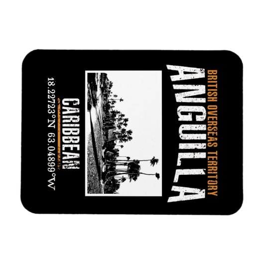 Anguilla Magnet (Horizontal)