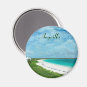 Anguilla-Magnet Magnet (Vorderseite/Rückseite)