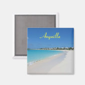Anguilla-Magnet Magnet (Vorderseite/Rückseite)