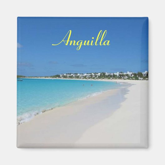 Anguilla-Magnet Magnet (Vorne)
