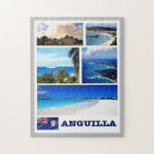 Anguilla - Mosaik - Puzzle (Vertikal)