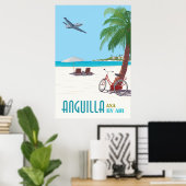 Anguilla Poster (Heimbüro)