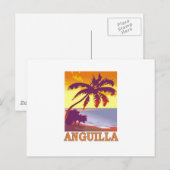 Anguilla Postkarte (Vorne/Hinten)