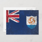Anguilla Postkarte (Vorne/Hinten)