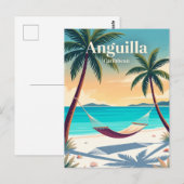 Anguilla Postkarte (Vorne/Hinten)