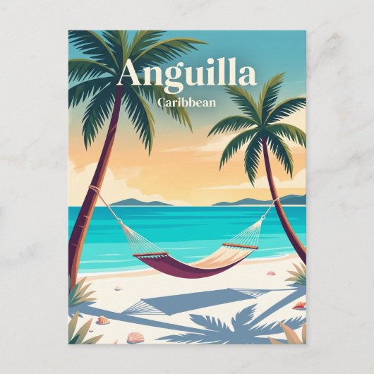 Anguilla Postkarte (Vorderseite)