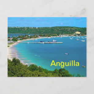 Anguilla-Postkarte Postkarte