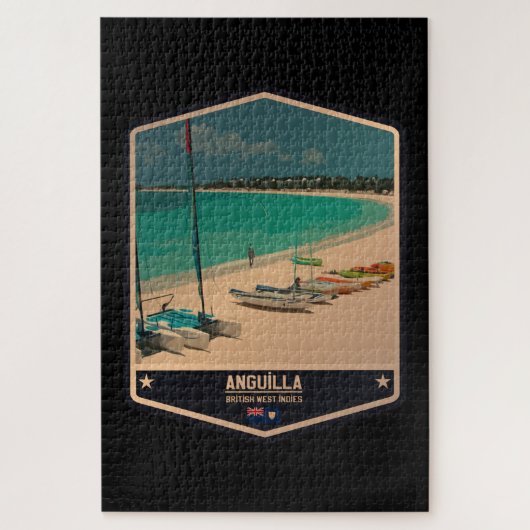 Anguilla Puzzle (Vertikal)