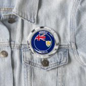 Anguilla Round Emblem Button (Beispiel)