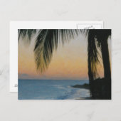 Anguilla Sunset Postkarte (Vorne/Hinten)