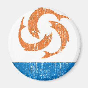 Anguilla-Wappen Magnet