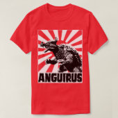 ANGUIRUS Steigende Sonne für rote T-Shirts (Design vorne)