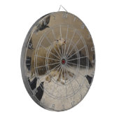 Anguisch: Schafe mit einem toten Lamm Dartscheibe (Vorderseite Links)