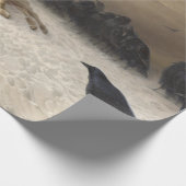 Anguisch: Schafe mit einem toten Lamm Geschenkpapier (Ecke)