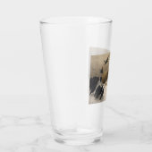 Anguisch: Schafe mit einem toten Lamm Glas (Rechts)