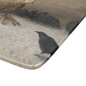 Anguisch: Schafe mit einem toten Lamm Schneidebrett (Ecke)