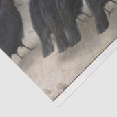 Anguisch: Schafe mit einem toten Lamm Seidenpapier (Ausschnitt)