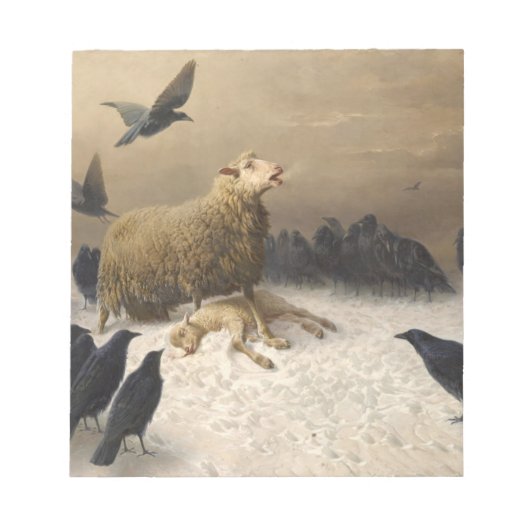 Anguisch von August Friedrich Albrecht Schenck 187 Notizblock (Vorderseite)