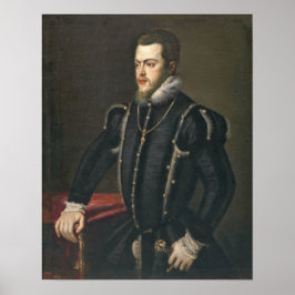 Anguissola - Felipe II (Alcázar von Segovia) Poster