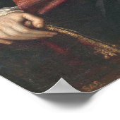 Anguissola - Felipe II (Alcázar von Segovia) Poster (Ecke)