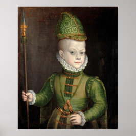 Anguissola - Portrait eines Jungen vor spanischem  Poster